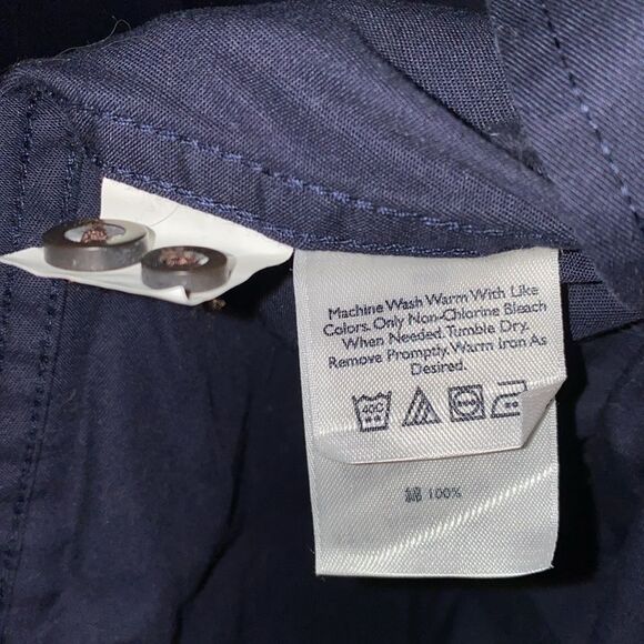 Mens Eddie Bauer button down relaxed fit shirt long sleeve XLT - Picture 14 of 14